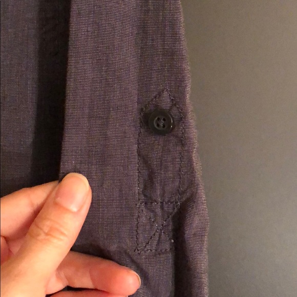 American Rag button down size M with roll sleeves - Picture 5 of 8